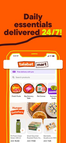 talabat: Food, grocery & more App Store preview screenshot 4
