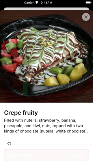 Ranoush iPhone screenshot 3 - Food & Drink app