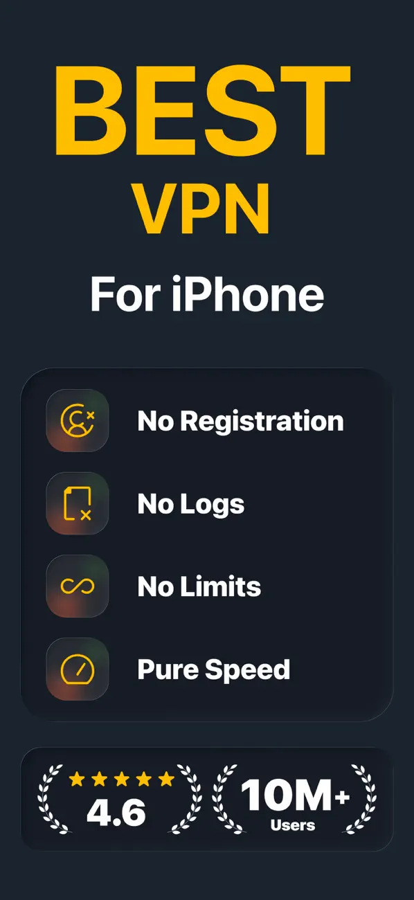 Screenshot #1 pour Best VPN : Unlimited VPN Proxy