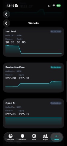 CrabFi screenshot