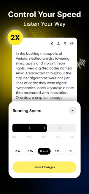 AI Text to Speech: Audio Books screenshot 1