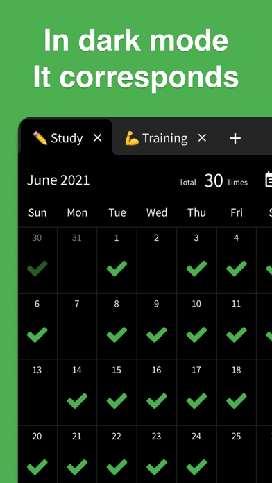 Check Calendar - Habit Tracker Screenshot