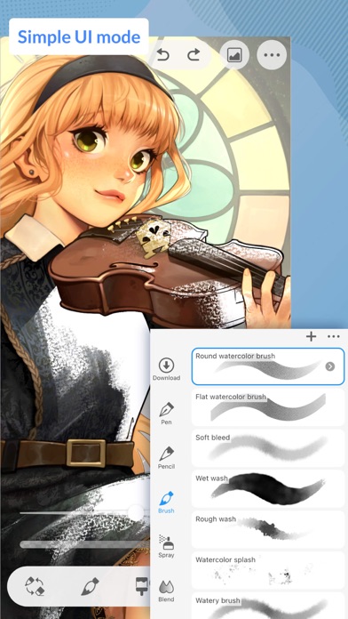 Clip Studio Paint for iPhone Screenshot