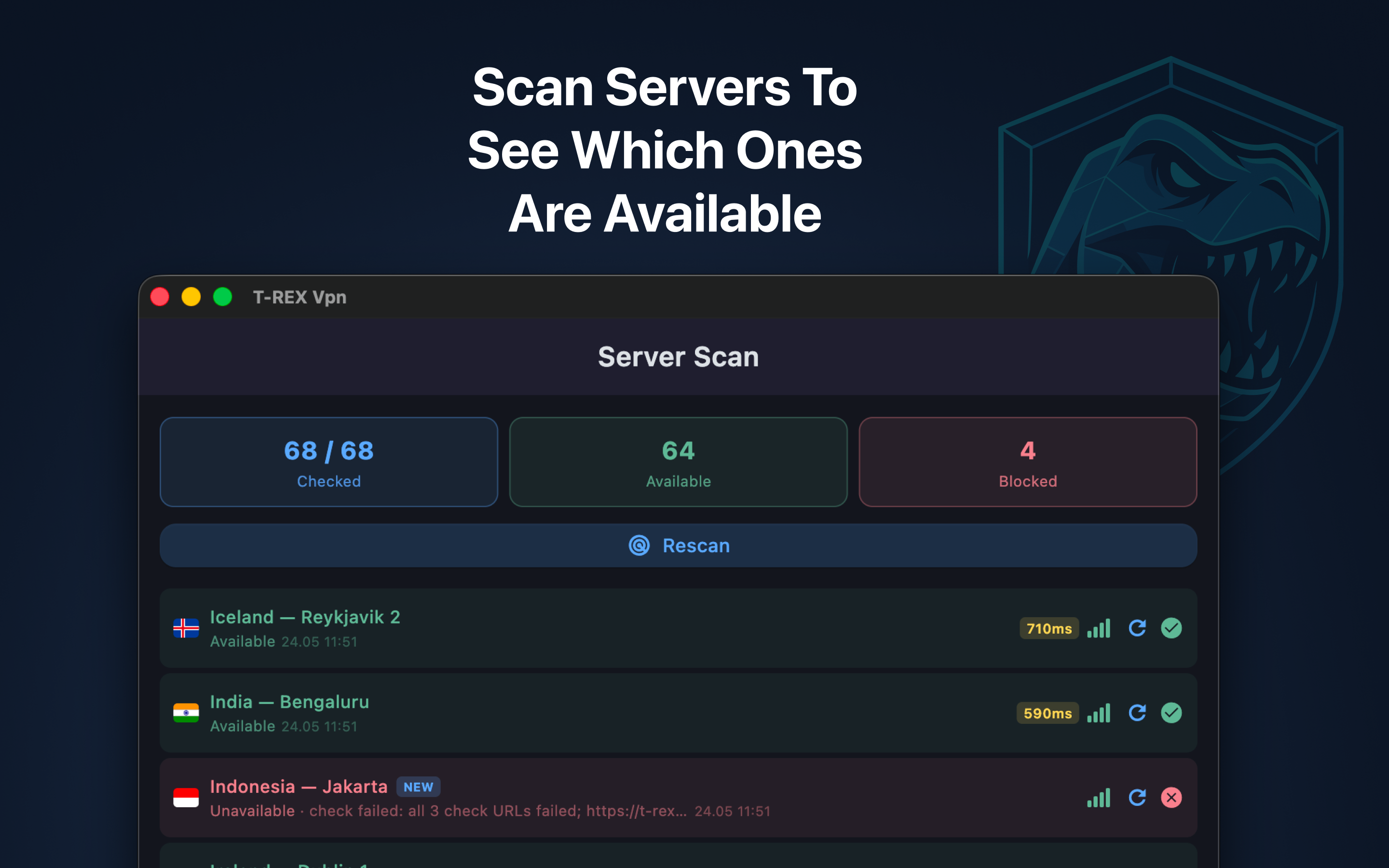 T-Rex VPN - Secure VPN Client