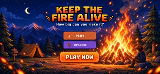 Keep My Fire Bigger: Campfire Screenshot 1 of 5
