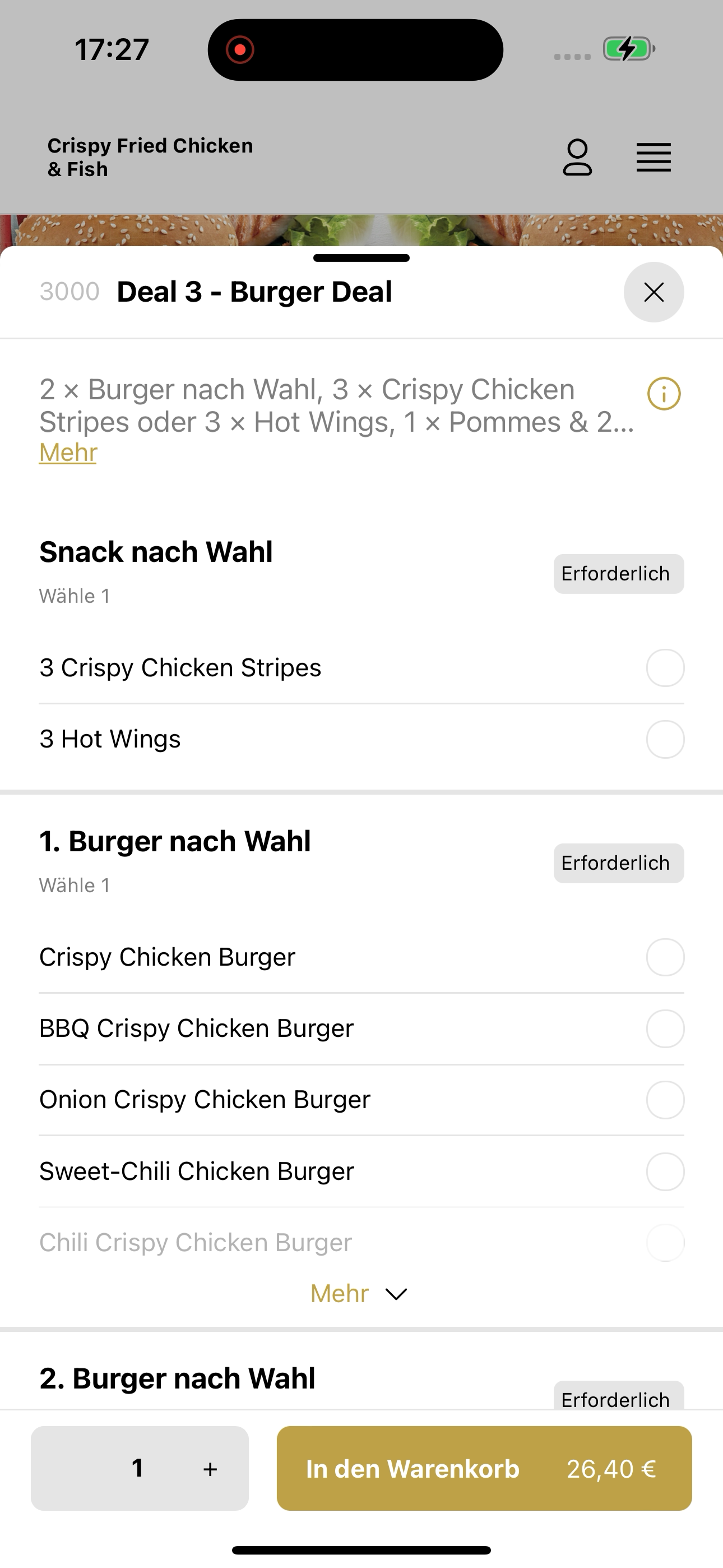 Crispy Fried Chicken & Fish screenshot 8