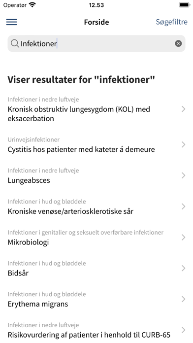 Antibiotika.dk Screenshot