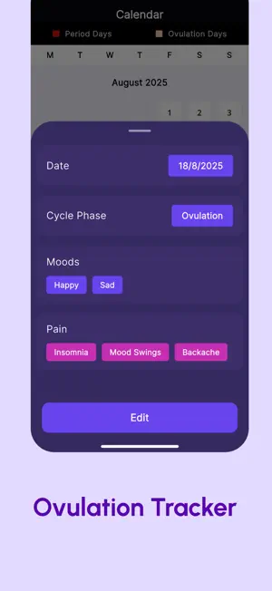 Estri Period & Cycle Tracker screenshot 4