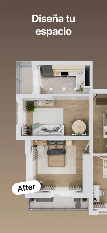 Diseño interiores IA: Casa 3D screenshot 2 of 10