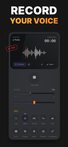 Reverse Audio: Voice Effects Screenshot 1 of 5