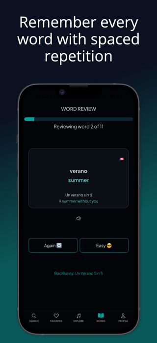 LyricFluent: Learn Languages Screenshot 3 of 10