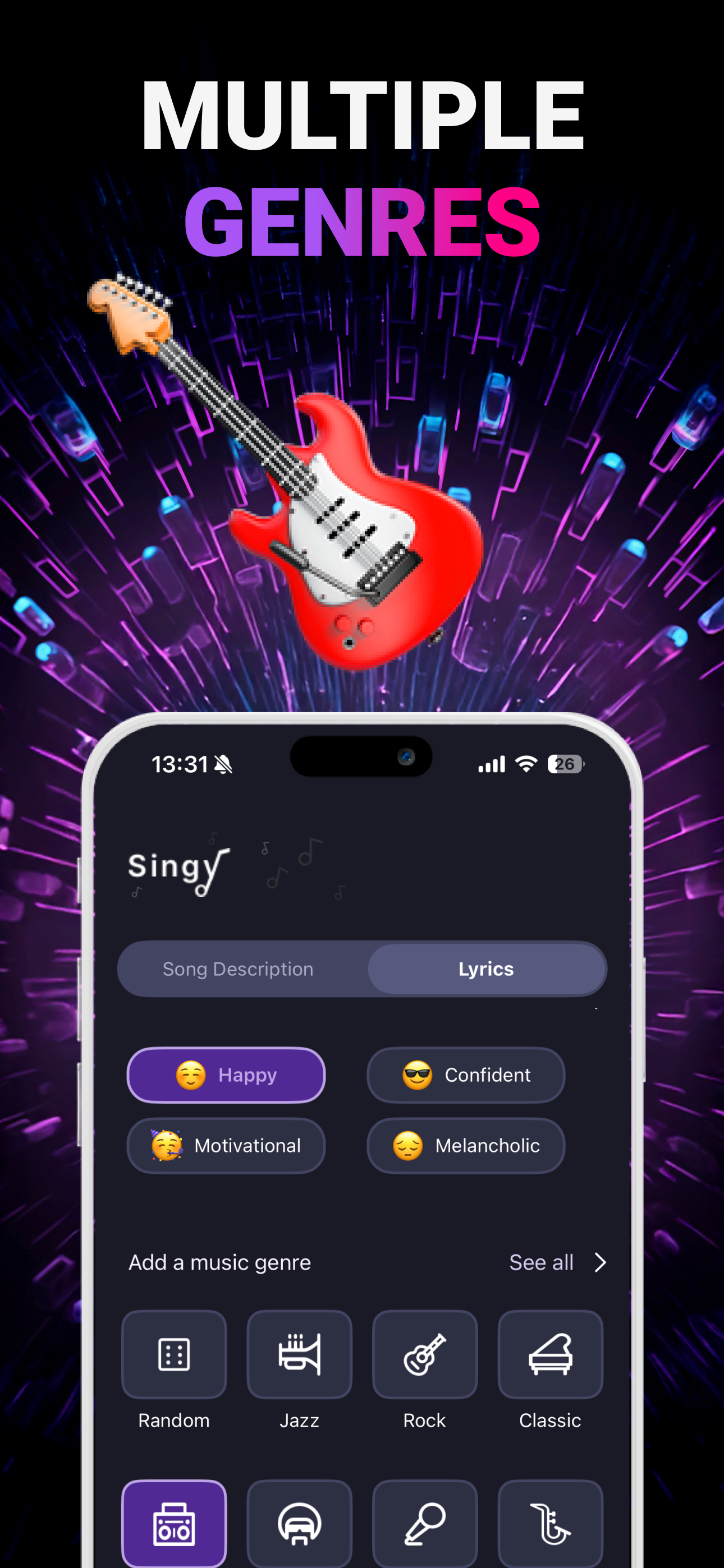 AI Music & Song Creator: Singy screenshot 4