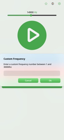 Tinnitus Frequency App Screenshot 2 of 5