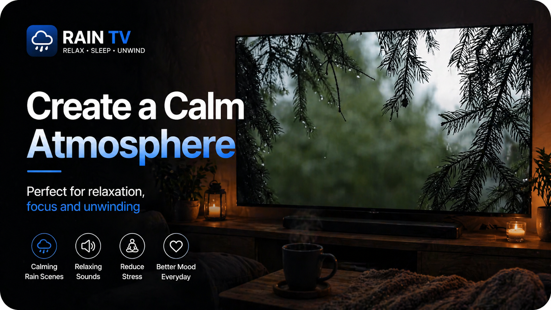 Rain TV: Relaxing Wallpapers screenshot 4