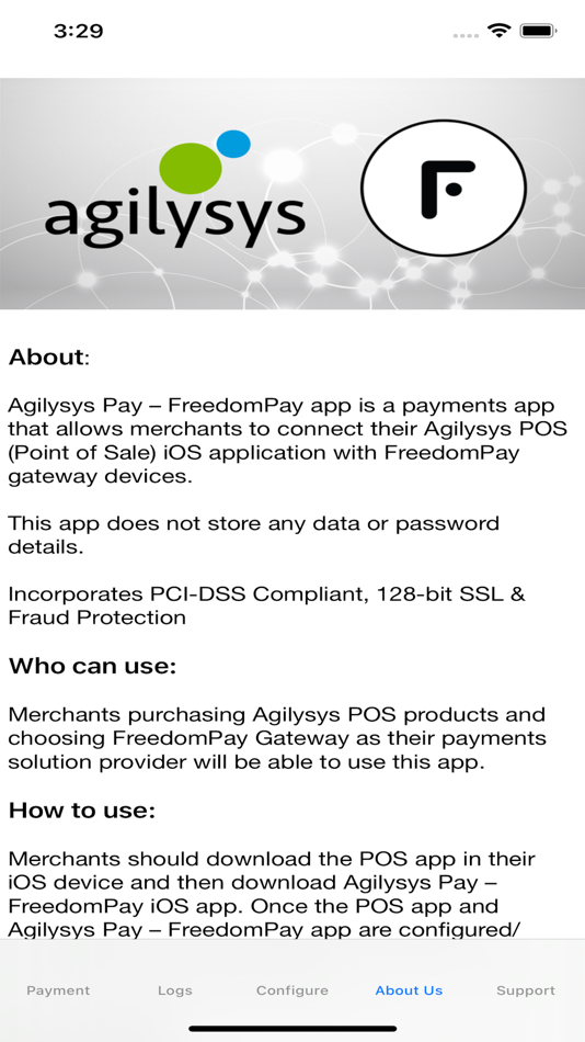 #2. Agilysys Pay FP (iOS) Podle: Agilysys NV, LLC