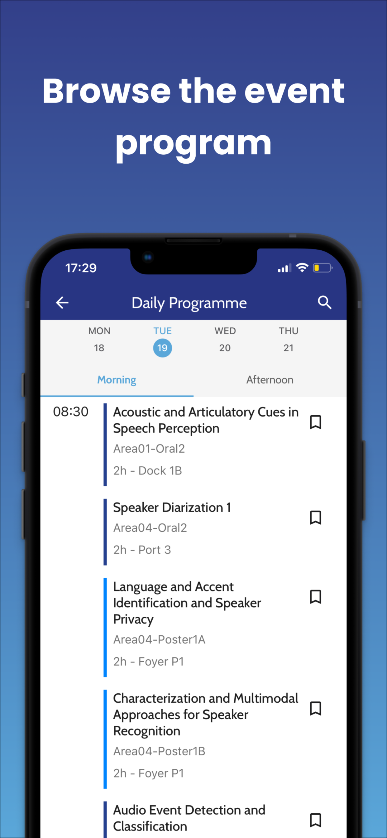 Interspeech by ISCA screenshot 3