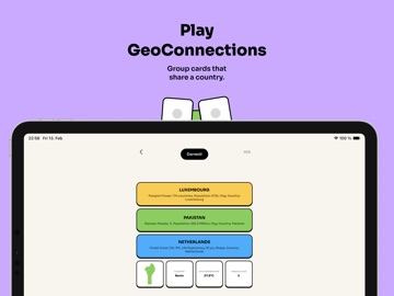 Geotrivia: Geography Games iPad screenshot