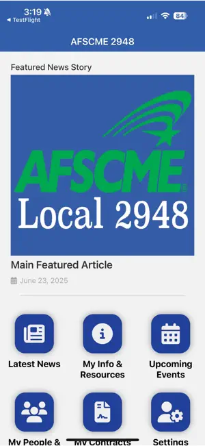 AFSCME 2948 screenshot 2