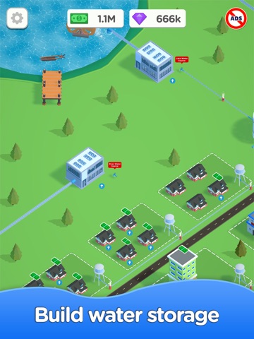 Hydrostate: Water Network 3D iPad screenshot