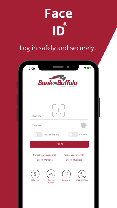 Bank on Buffalo goMobile Screenshot