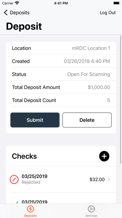 App screenshot