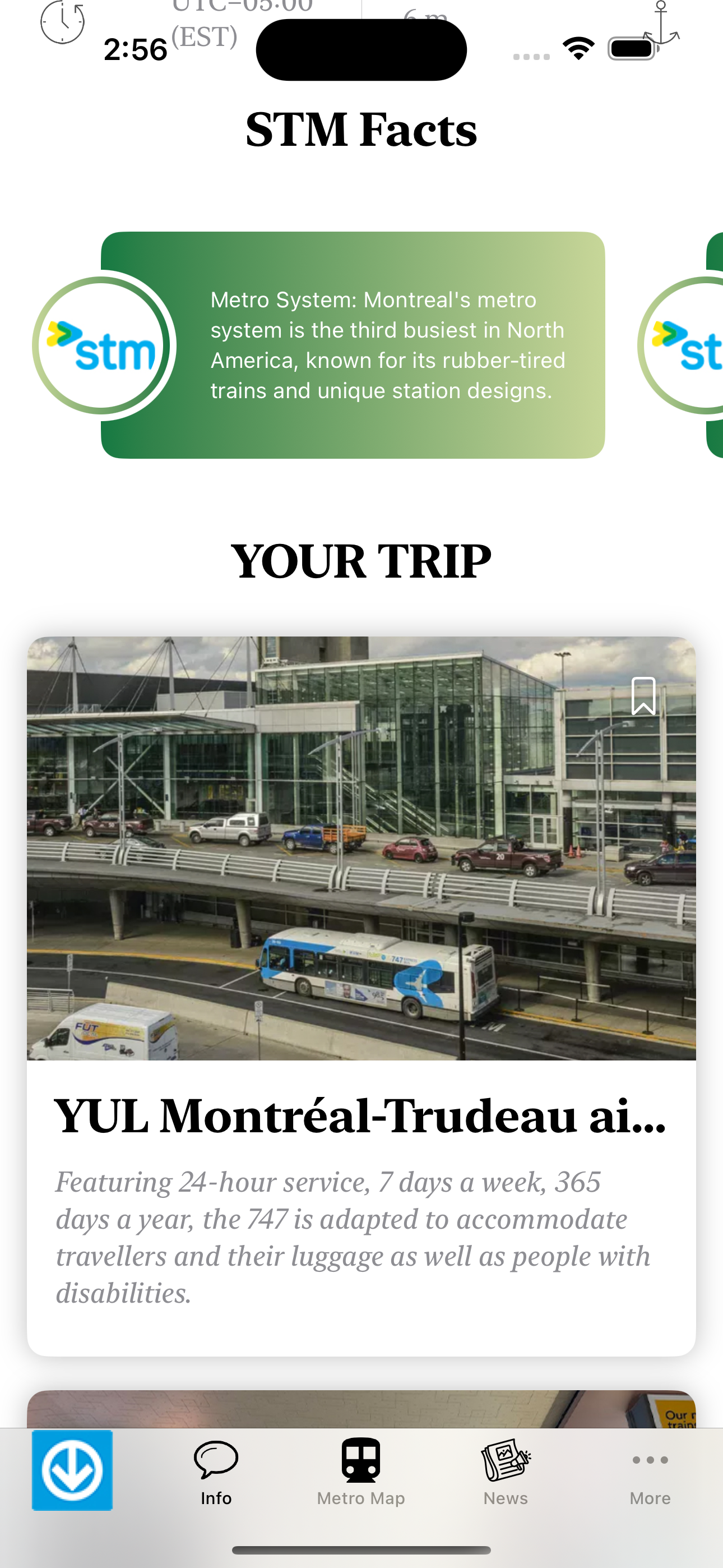 Montreal Metro Map