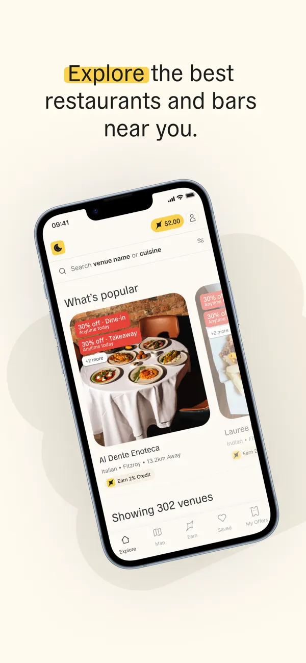 Screenshot #3 pour EatClub - Restaurant Deals