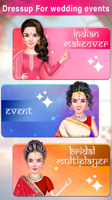 Indian DressUp Bridal Makeover Screenshot