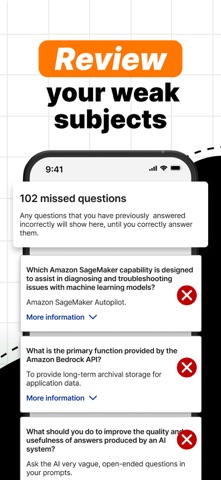 AWS Certified AI Practitioner Screenshot 8 of 10