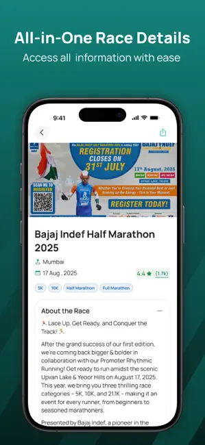India Running iPhone screenshot 4