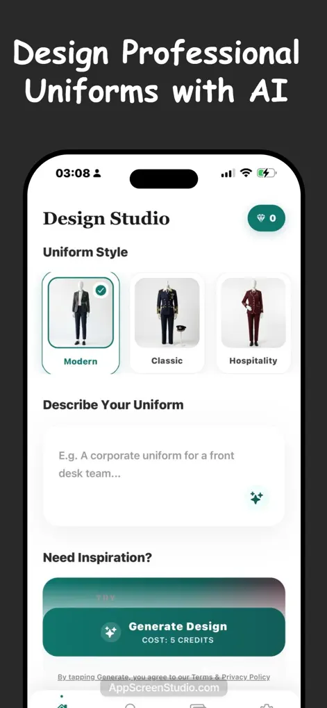 AI Uniform Design Maker - Graphics & Design App | MWM