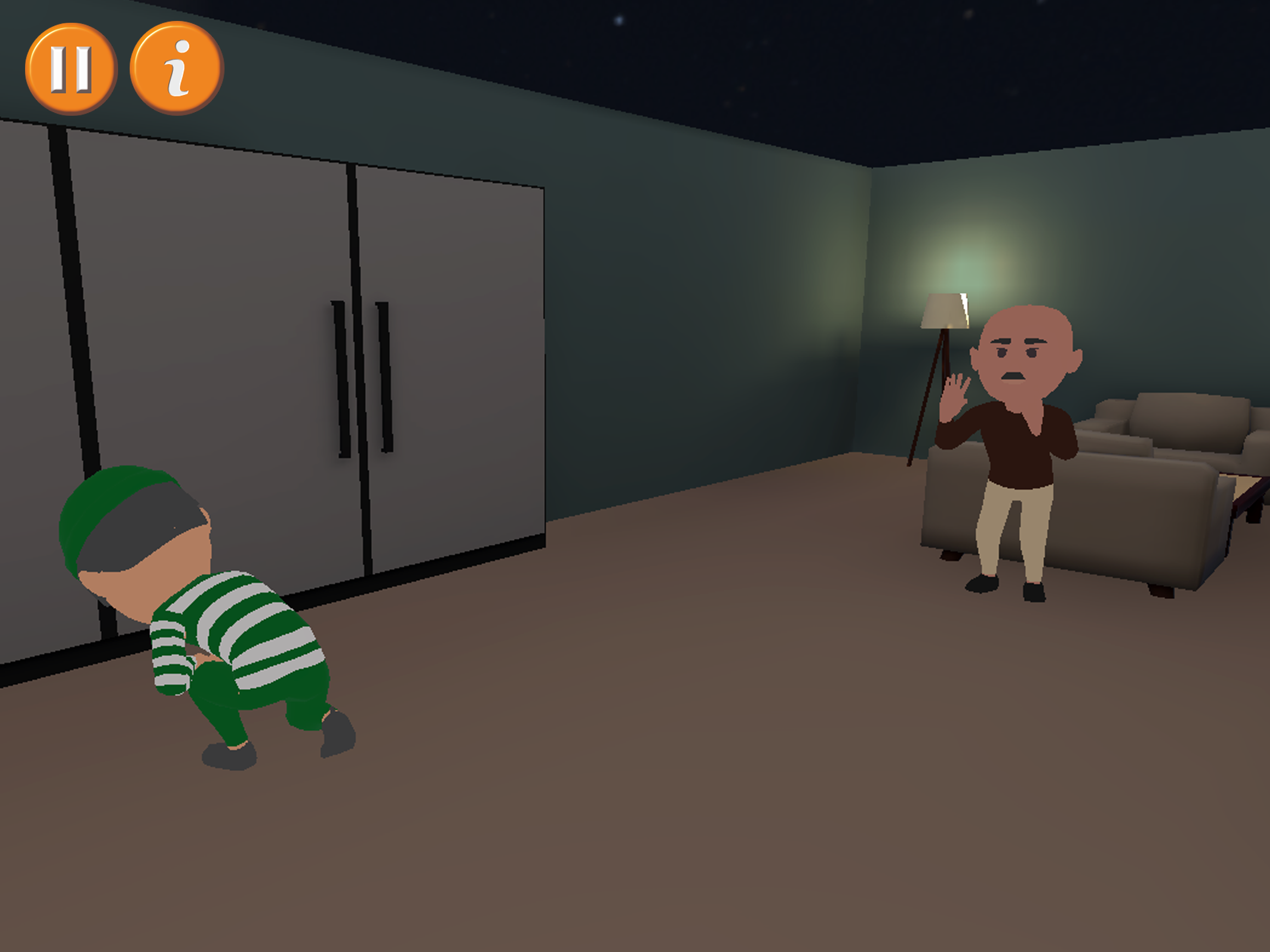 Office Thief Raid: Crazy Slap