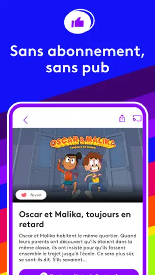 Capture d'écran de Okoo Dessins Animés Et Vidéos sur iPhone 4