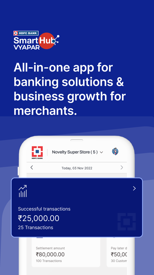 #1. HDFC Bank SmartHub Vyapar (iOS) 由: HDFC Bank Ltd.