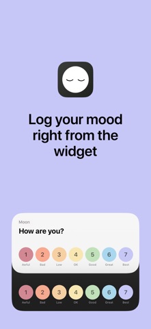 Moon: Mood Tracker & Journal Screenshot 7 of 7