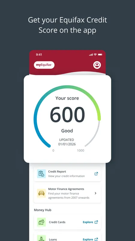 myEquifax UK screenshot 1 of 4