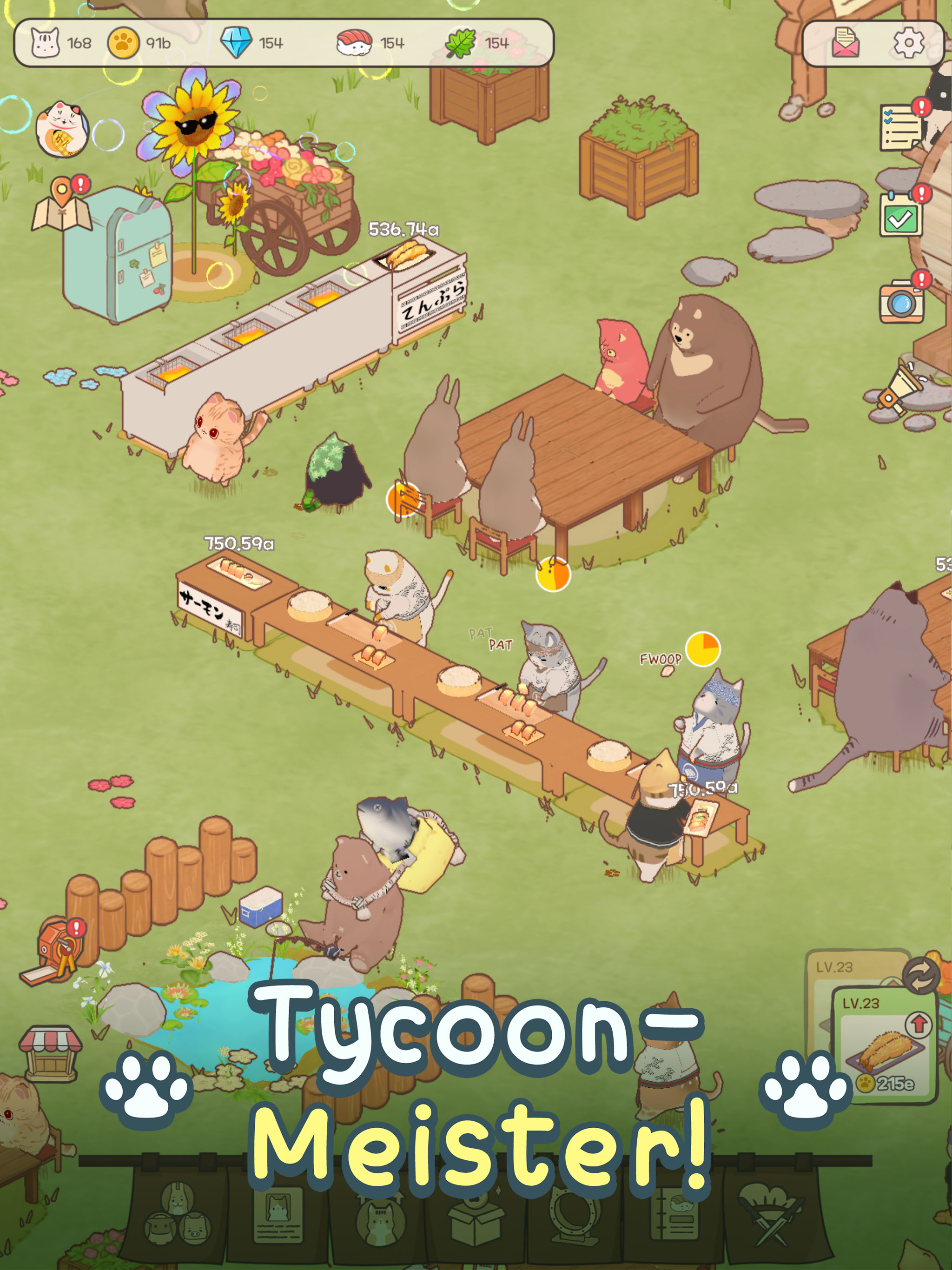Katzen-Chef – Imbiss-Tycoon