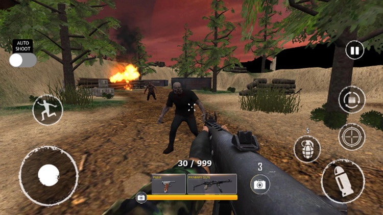 Zombie Shooter Gun Simulator screenshot-6