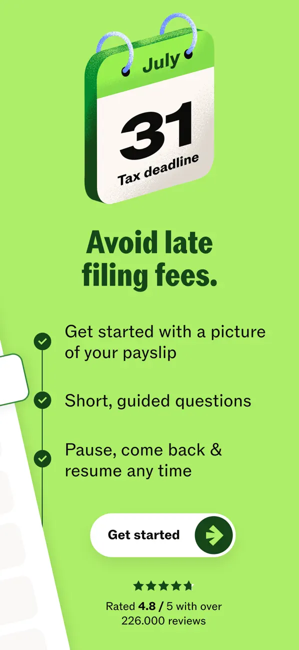 Screenshot #2 pour Taxfix: Tax return for Germany