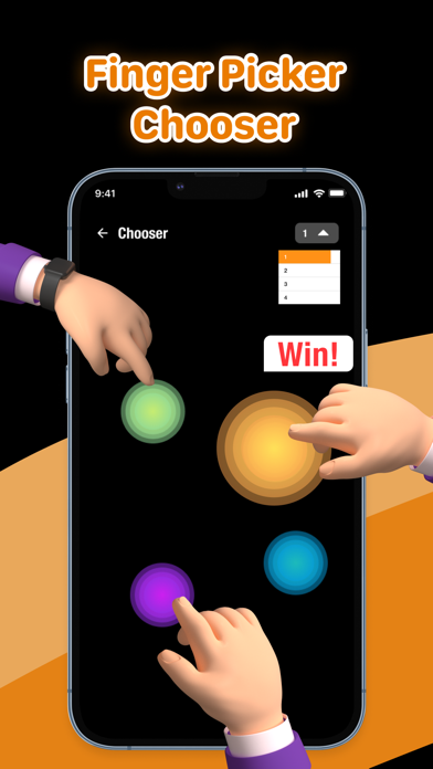 Spin The Wheel - Finger Picker Screenshot