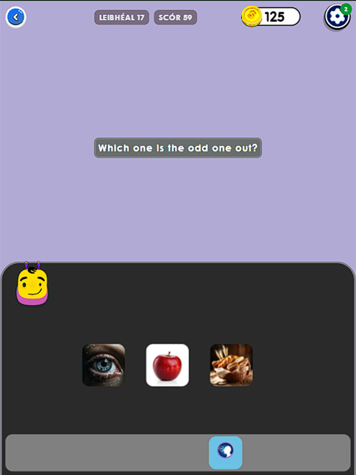 Cluiche Bruno Irish for kids