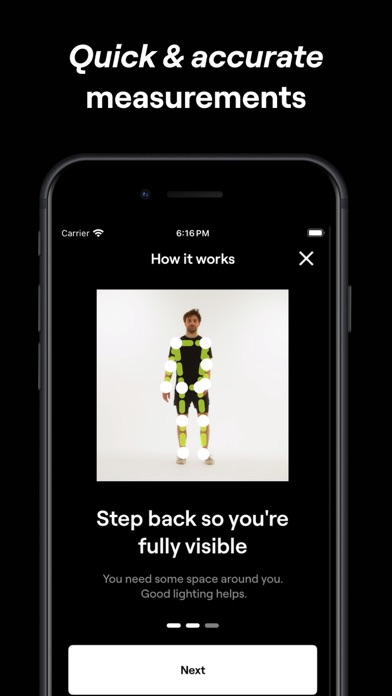 Flexibility Tracker: Range Screenshot