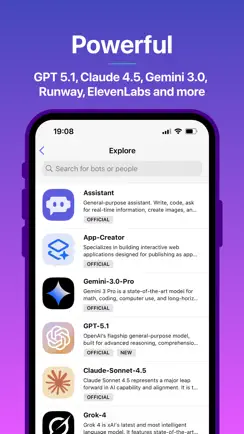 Poe – Fast AI Chat iPhone image 2
