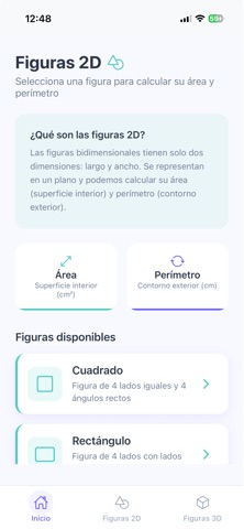 Volumix: Áreas y Volúmenes screenshot