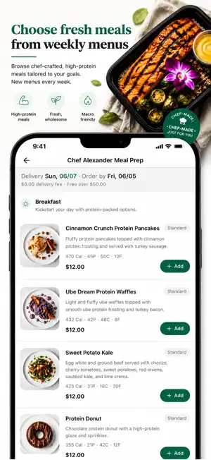 Prepared: Personal Meal Prep screenshot 4