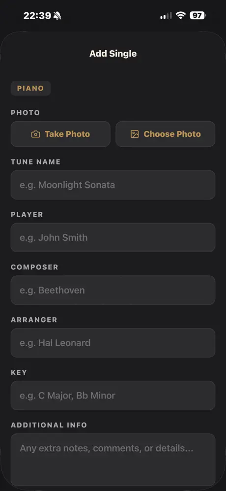 Altogether Music Catalog‑App screenshot 2