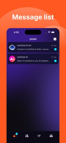 UmiAi iPhone screenshot