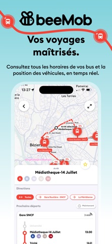 beeMob : Béziers agglomération iPhone screenshot