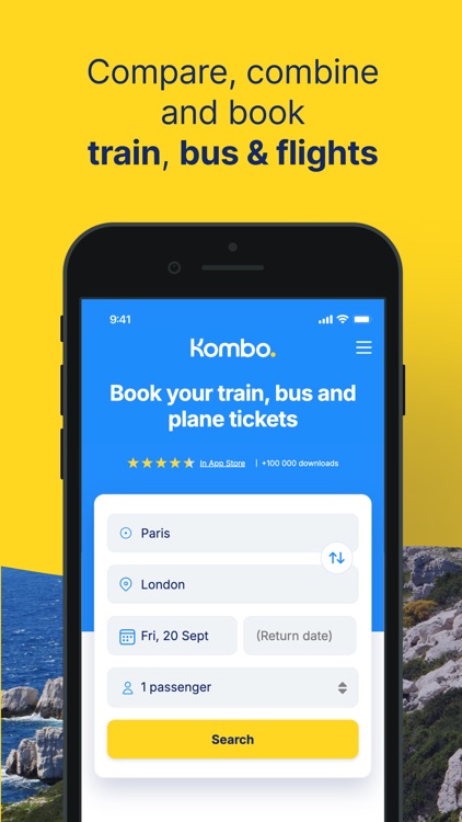 Kombo: Train, Bus & Flights