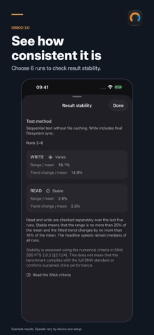 Diskio: Disk & SSD Speed Test Screenshot 2 of 6